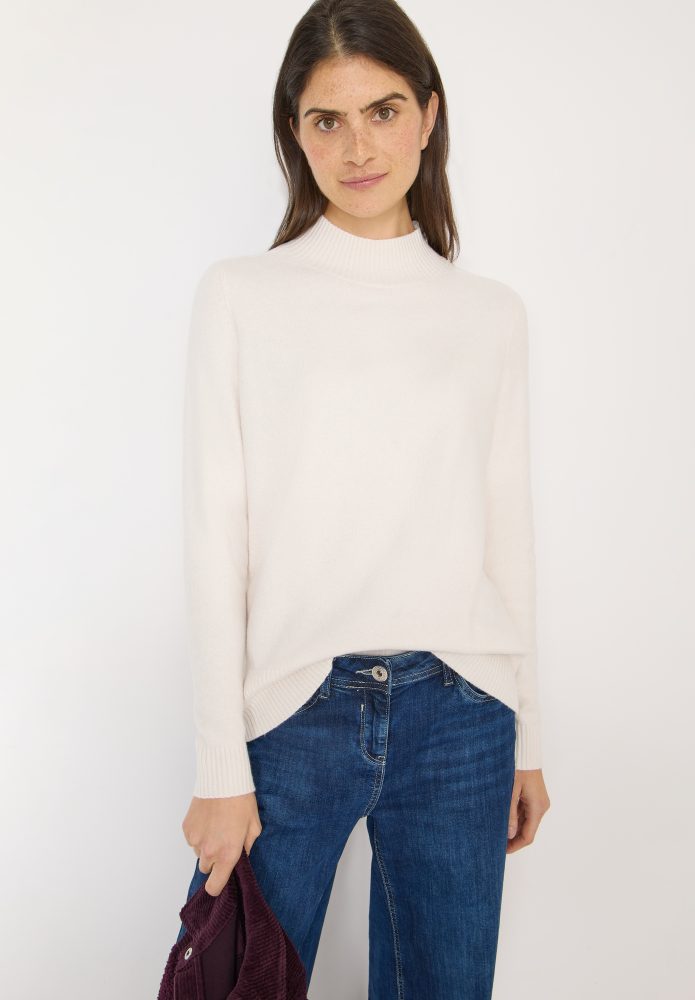 Cecil Stehkragenpullover mit Turtelneck-Stehkragen