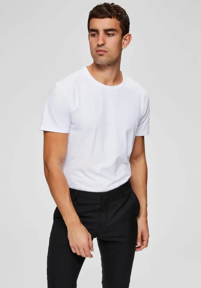 SELECTED Rundhalsshirt 