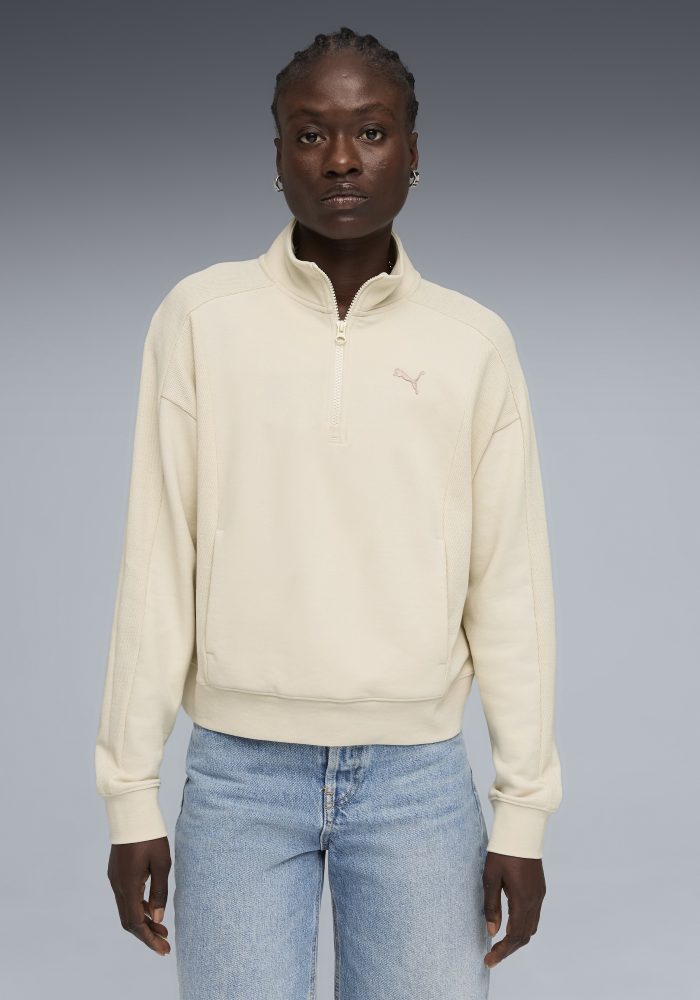 Puma - Sweatshirt, für Damen, Weiss, Größe XL