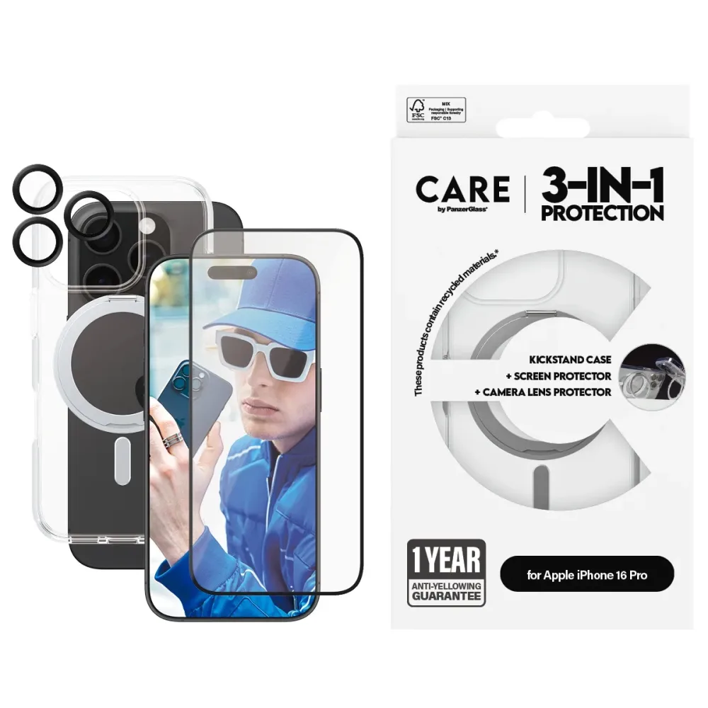 CARE by PanzerGlass Displayschutzglas 