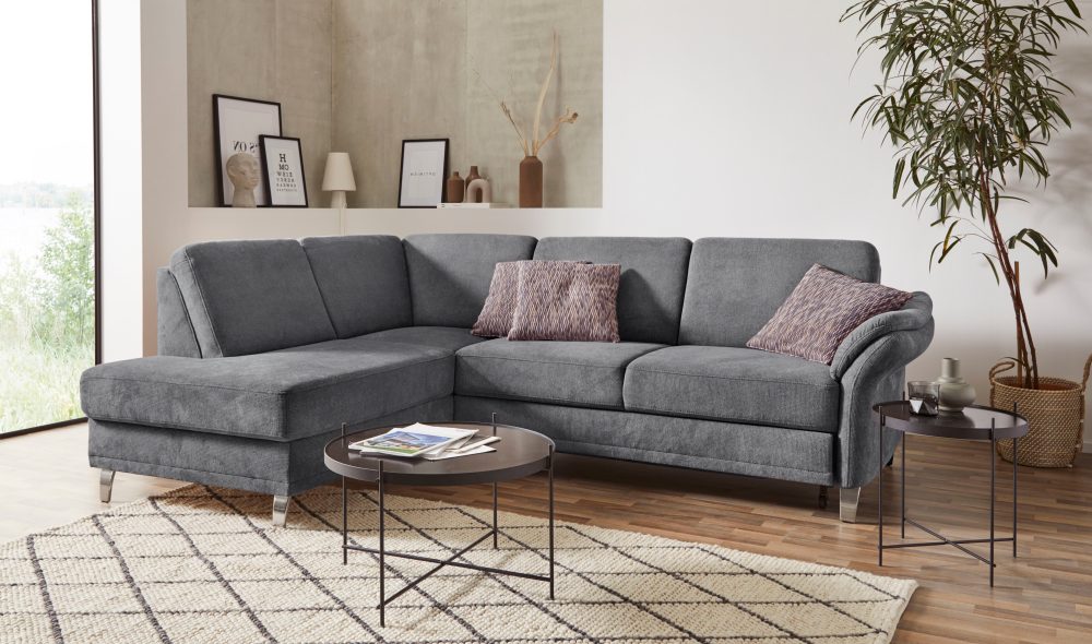 sit&more Ecksofa »Clio V«, wahlweise mit Bettfunktion und Bettkasten, inklusive Federkern