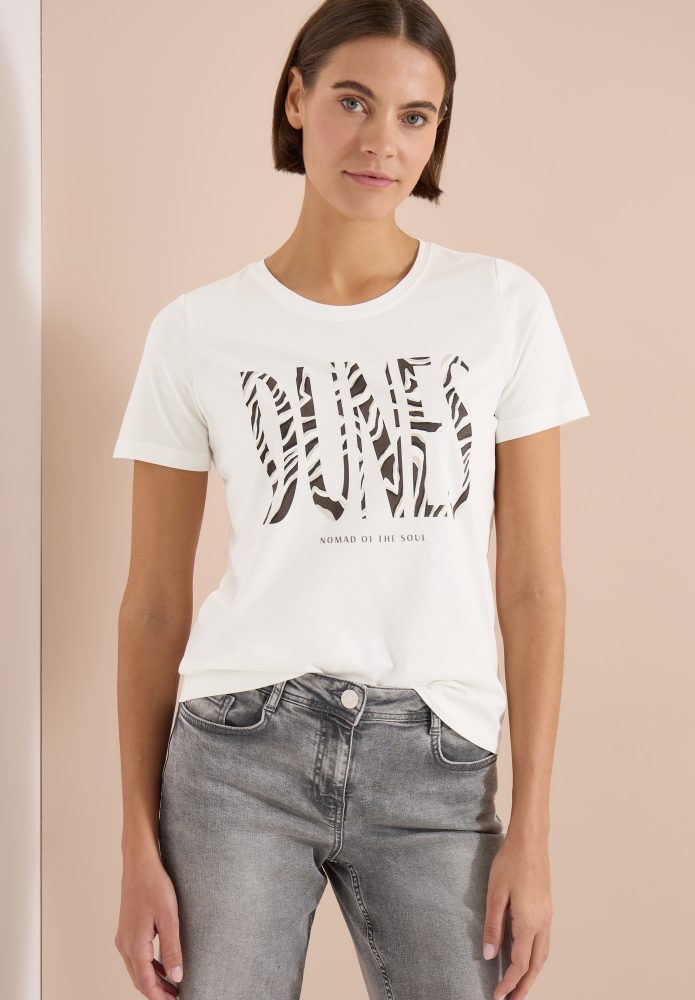 Cecil Kurzarmshirt Sommershirt mit Frontprint