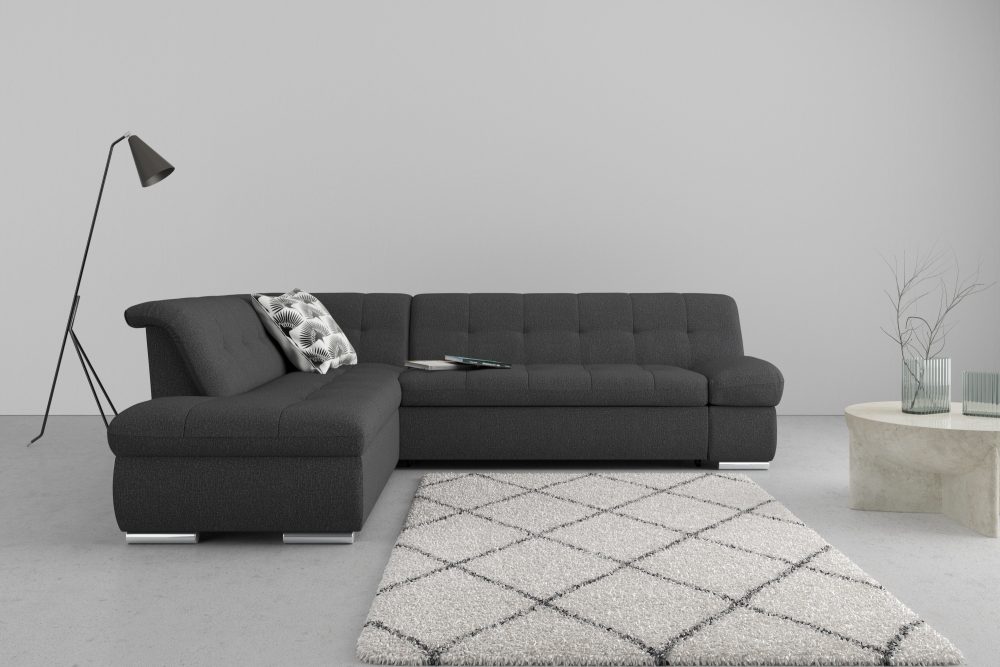 DOMO collection Ecksofa »Mona«, wahlweise mit Bett- und Armlehnfunktion