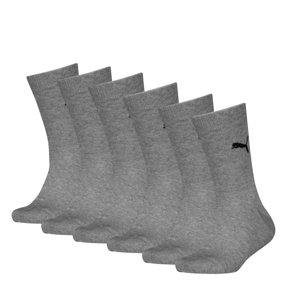 Puma - Socken  6er Pack Bequem sitzend-Easy Rider 6P, 35-38, Grau