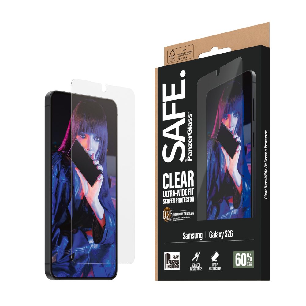 SAFE by PanzerGlass Displayschutzglas 