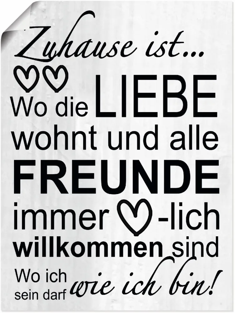 Artland Wandbild 