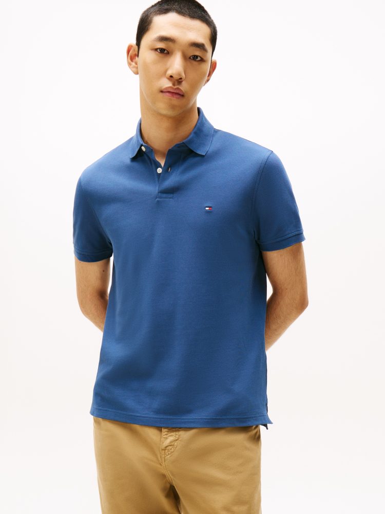 Tommy Hilfiger - Polo Shirt, für Herren, Blau, Größe S