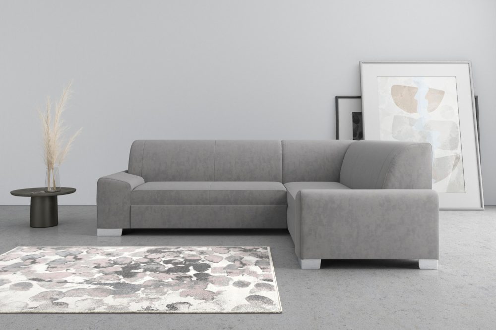 DOMO collection Ecksofa »Anzio«, Wahlweise mit Bettfunktion und Federkern