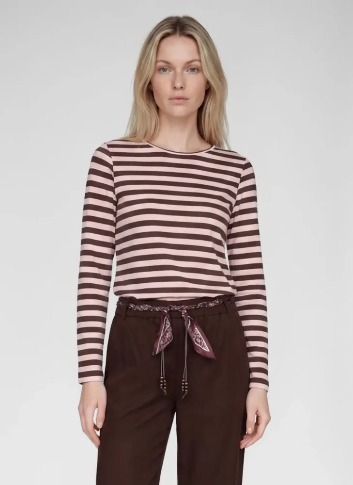 Rabe 3/4-Arm-Shirt mit Streifen Muster