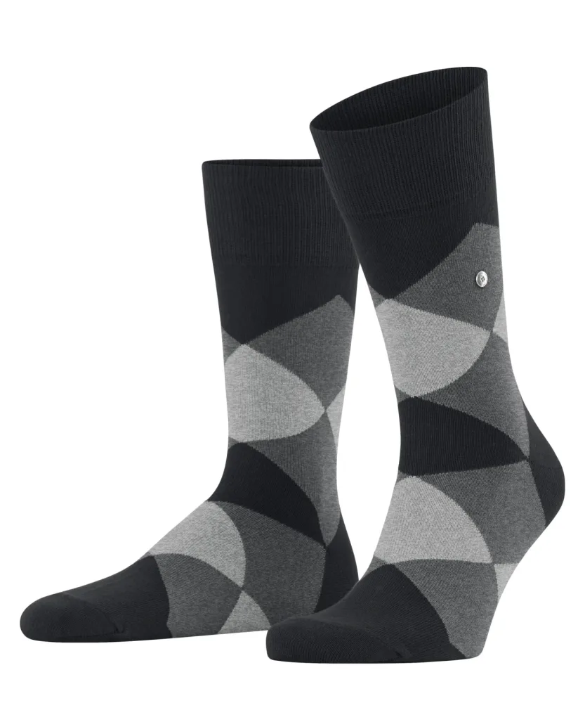 Burlington - socken clyde, für Herren, Schwarz, Größe 46-50