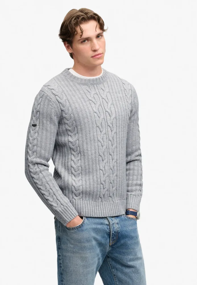 Superdry Rundhalspullover 