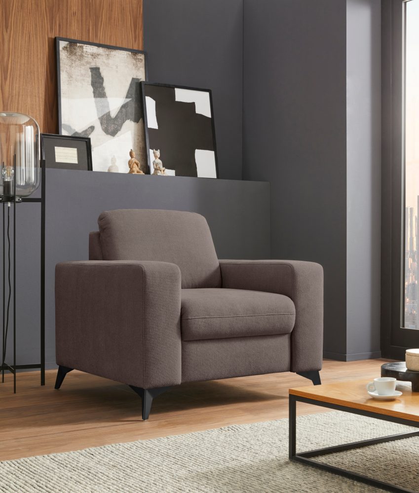 Places of Style Sessel »Lolland«, mit Federkern, passend zur Serie 