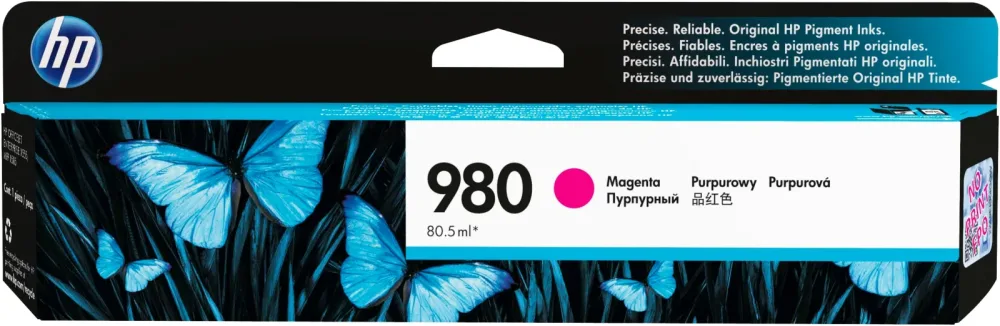 HP Tintenpatrone 980 magenta D8J08A OJ Enterprise X585 6600 S.