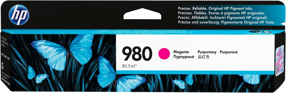 HP Tintenpatrone 980 magenta D8J08A OJ Enterprise X585 6600 S.