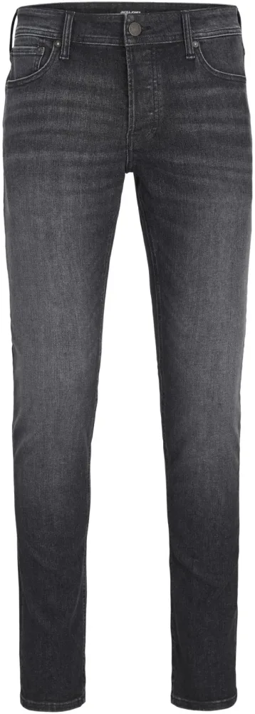 Jack & Jones JJIGLENN JJORIGINAL Slim Fit Jeans L32 - Black Denim 30/32 Herren