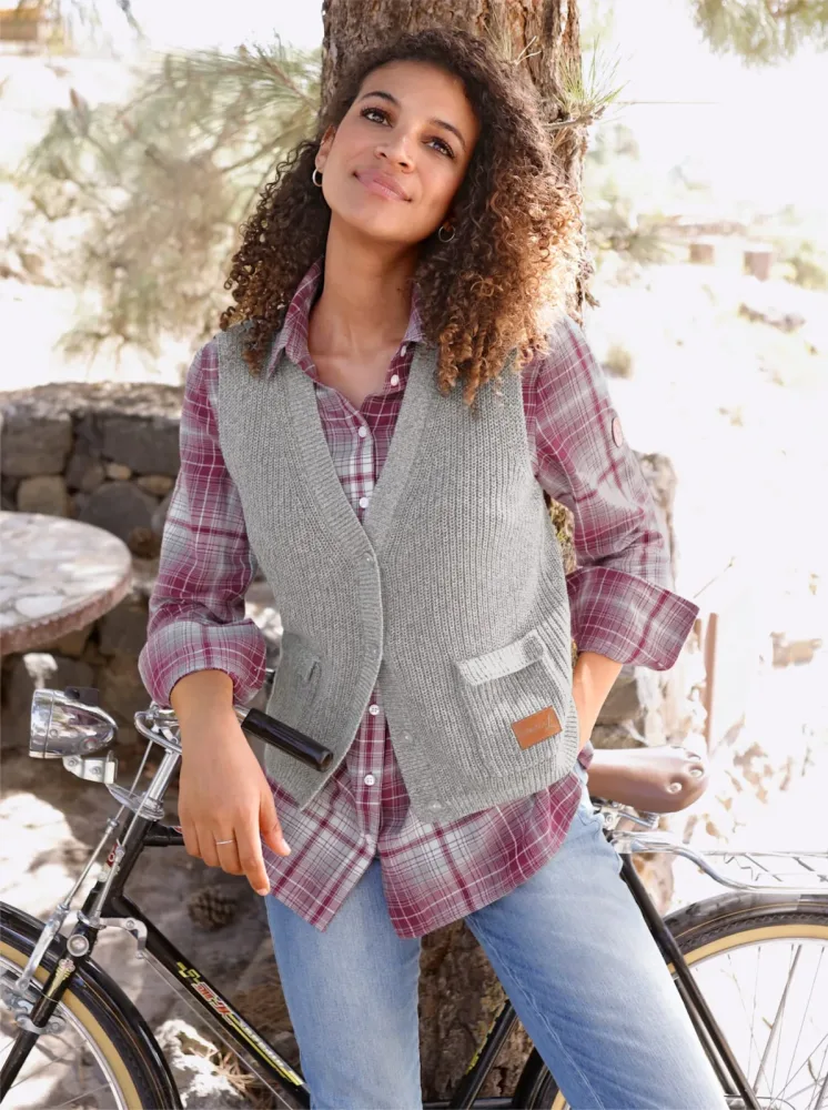 Casual Looks Strickweste