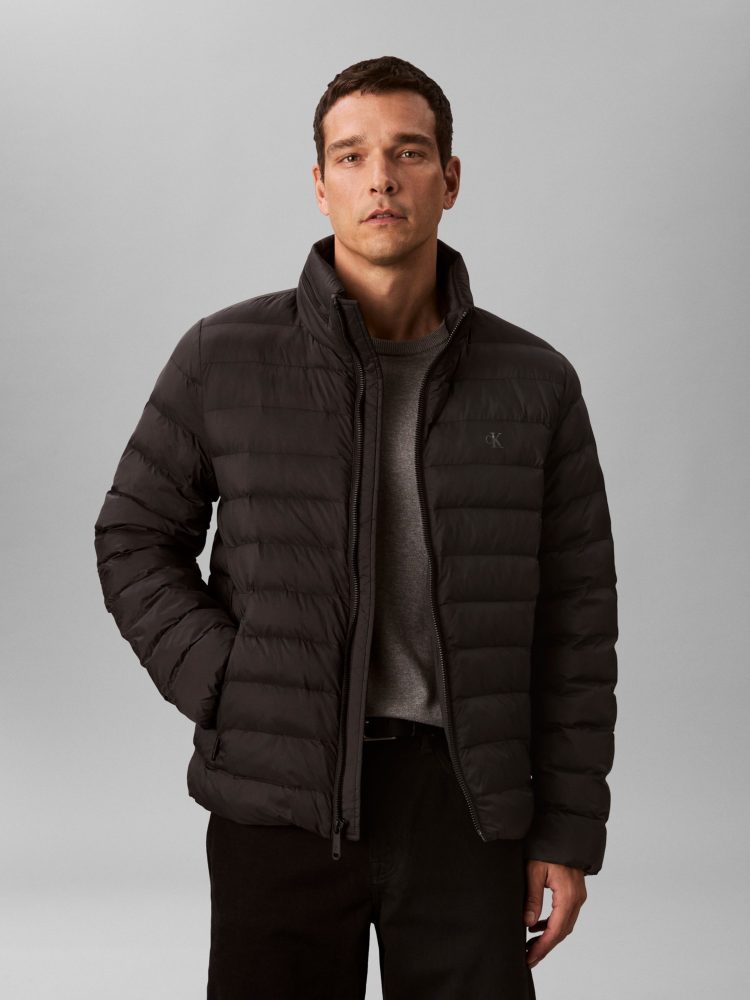 Calvin Klein Jeans - Daunenjacke mit Kapuze, für Herren, Black, Größe S