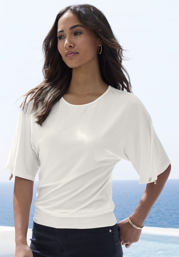 LASCANA Rundhalsshirt 