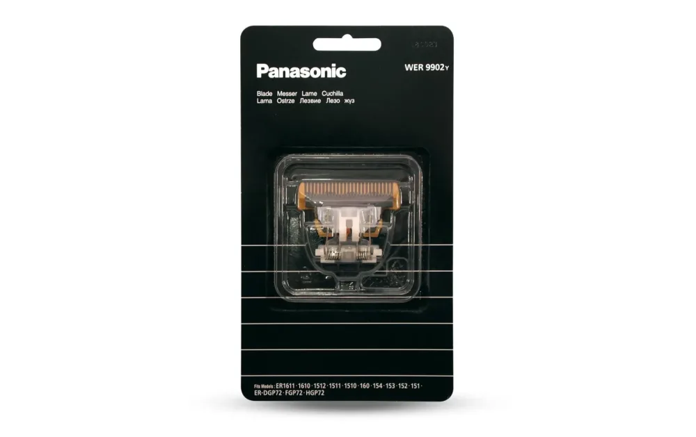 Panasonic - Ersatzmesser, Schwarz