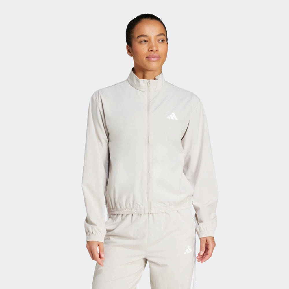 adidas - Sweatjacke, für Damen, Ecru, Größe XL