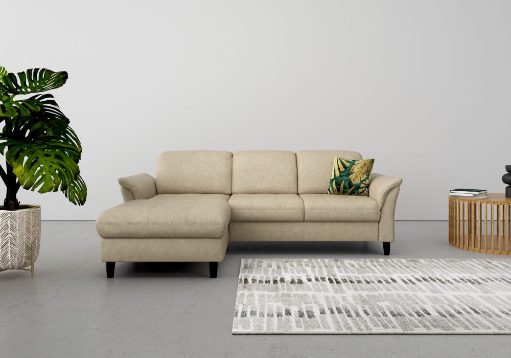 sit&more Ecksofa, wahlweise mit Kopfteilverstellung, Bettfunktion und Bettkasten