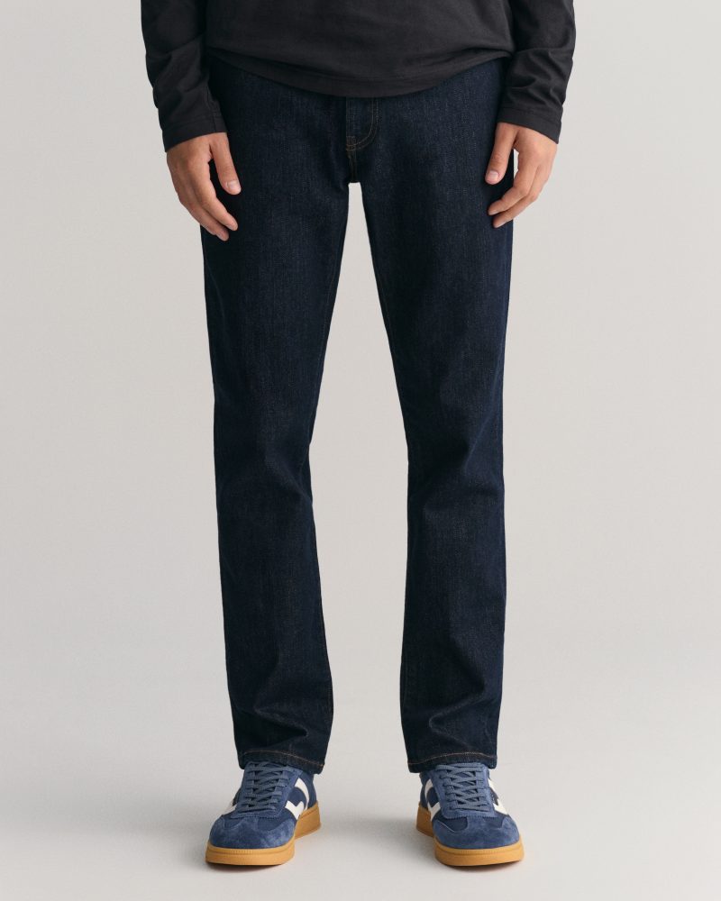 Gant - Jeans, für Herren, Blau Denim Dunkel, Größe W31/L32