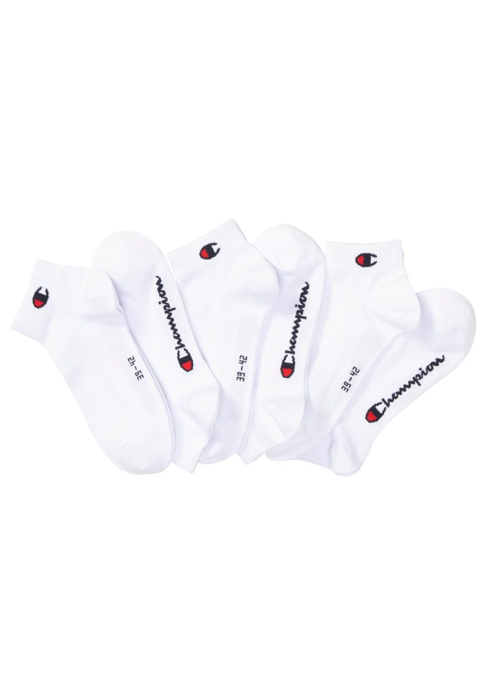 Champion - Socken  6er Pack, für Damen, Weiss, Größe 39-42