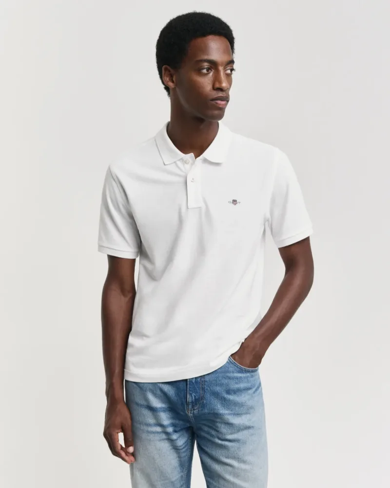 Gant - Polo Shirt, für Herren, Weiss, Größe M