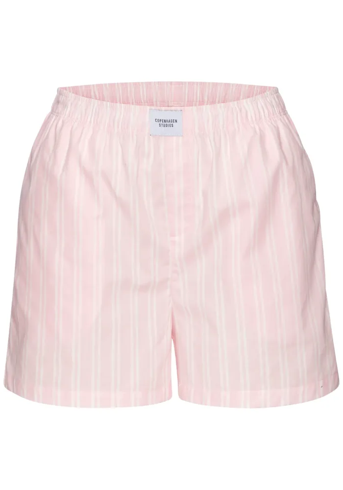 Copenhagen Studios Pyjamashorts aus fein gewebter Baumwoll-Qualität