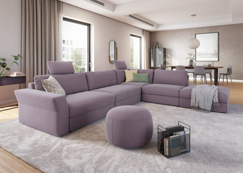 sit&more Ecksofa, mit Sitztiefenverstellung