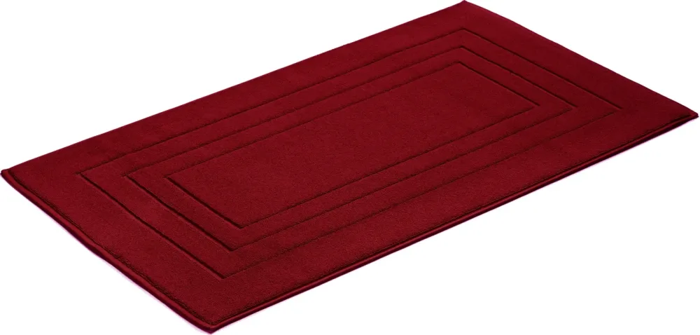 VOSSEN - Feeling Badematte, 67X120CM, Bordeaux