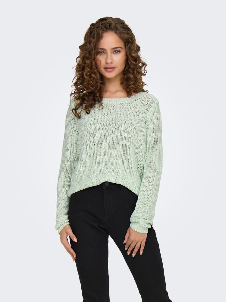 Only - Pullover, für Damen, Mint, Größe M