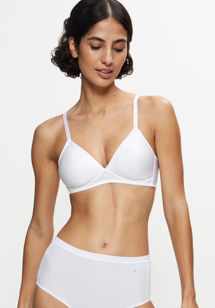Triumph - Bügelloser BH, wattiert, für Damen, Weiss, Größe 80A