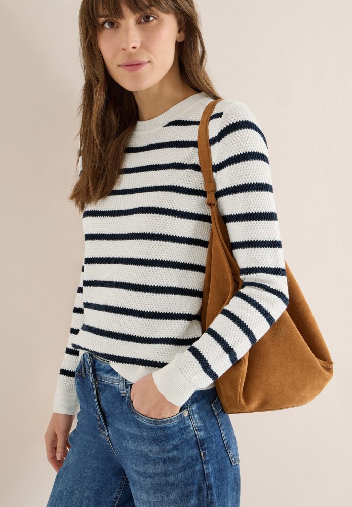 Cecil Strickpullover im Streifen-Look