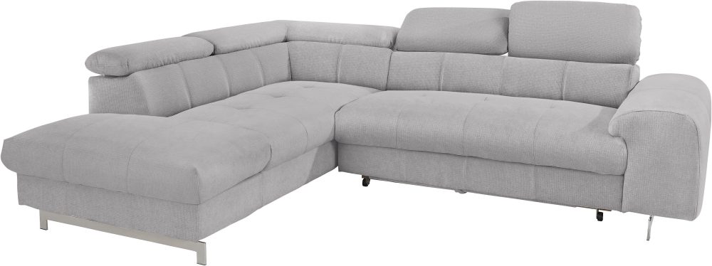 COTTA Ecksofa, mit Kopfteilverstellung, wahlweise mit Bettfunktion
