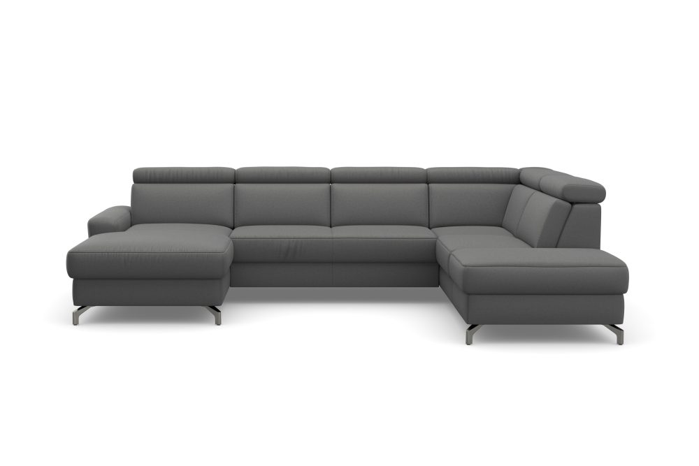 sit&more Wohnlandschaft, inklusive Kopfteilverstellung, wahlweise mit Bettfunktion und Bettkasten