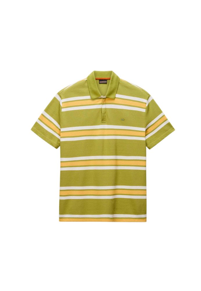 NAPAPIJRI - Polo E-HIKARI SS, für Herren, Grün, Größe M