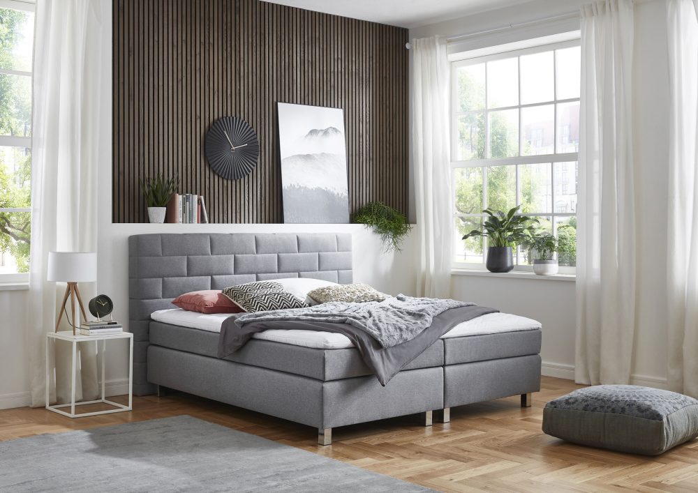 Westfalia Schlafkomfort Boxspringbett mit Topper