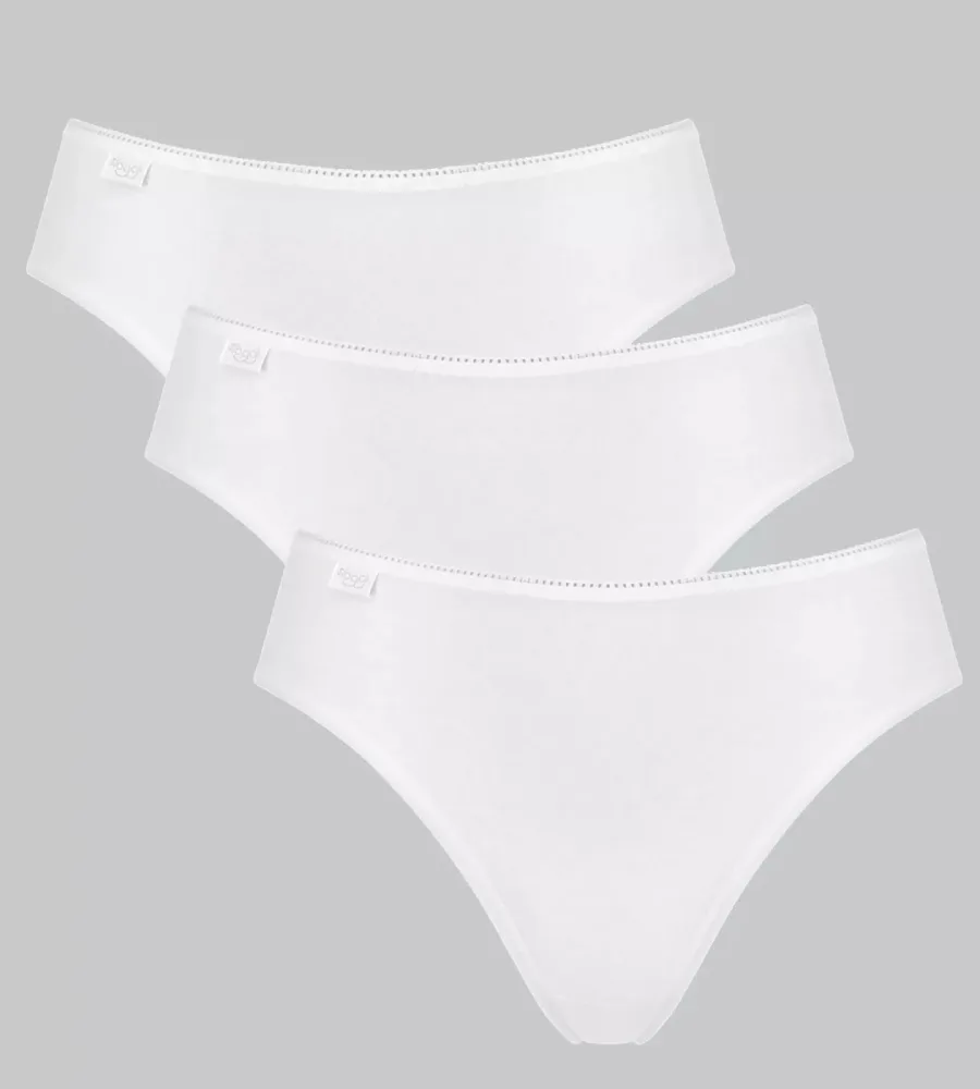 Sloggi - Slip Casual, 44, Weiss