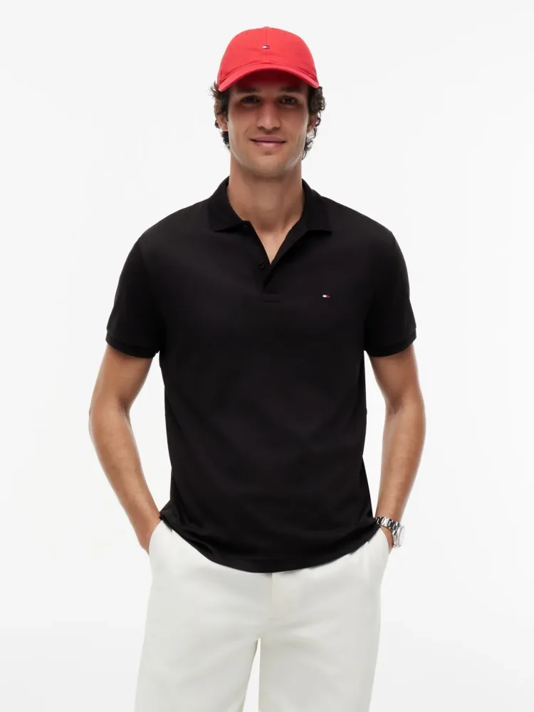 Tommy Hilfiger - Poloshirt, kurzarm, für Herren, Black, Größe XXL