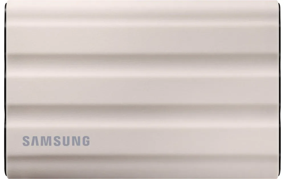 Samsung, SSD portable, Samsung PSSD T7 Shield 1TB beige, Produkte & Wohnen