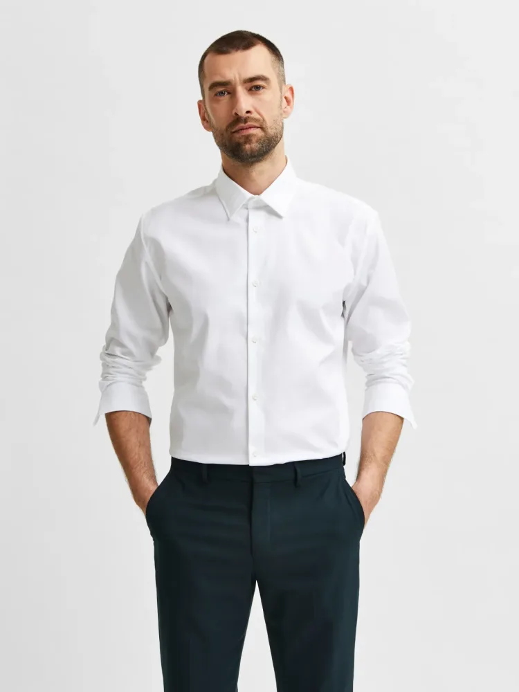 Selected - Hemd, langarm, für Herren, Weiss, Größe XL
