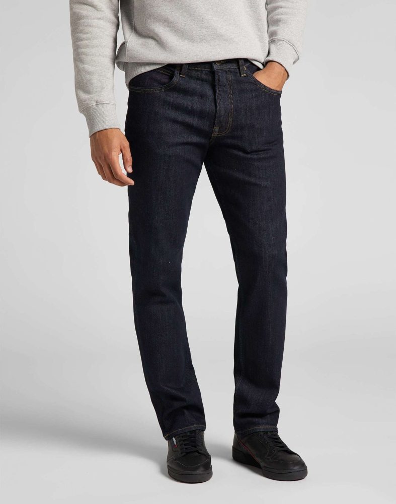 Lee - Jeans Straight Leg Brooklyn, für Herren, Nachtblau, Größe W33/L34