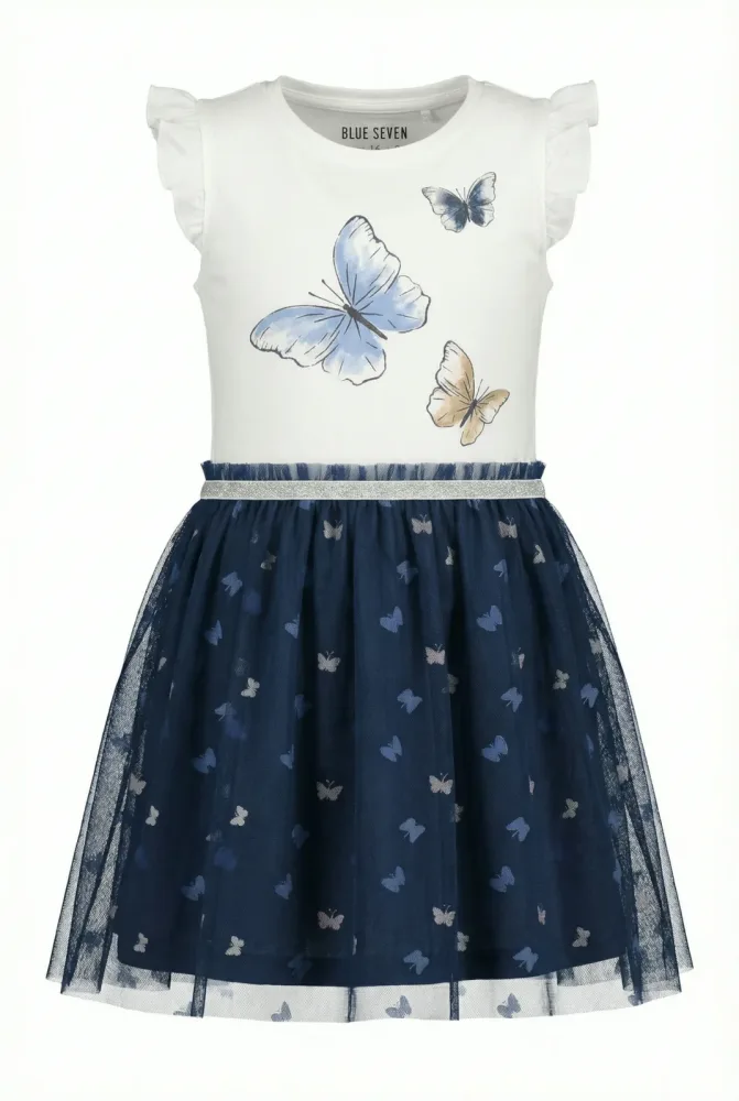 Blue Seven Minikleid Baumwollmischung, verschiedene Drucke