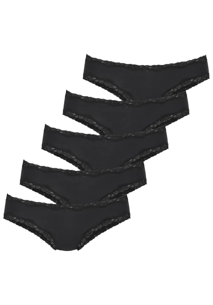 Vivance Brasilslip 5er-Pack, aus elastischer Baumwolle