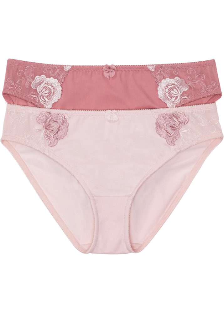 bonprix Slip Packung, 2 Stk. klassischer Stil, bequeme Passform, aus Polyamid und Elasthan