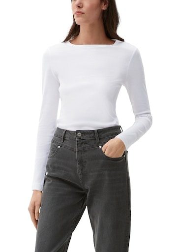 S. Oliver Red Label - T-Shirt, für Damen, Weiss, Größe 36