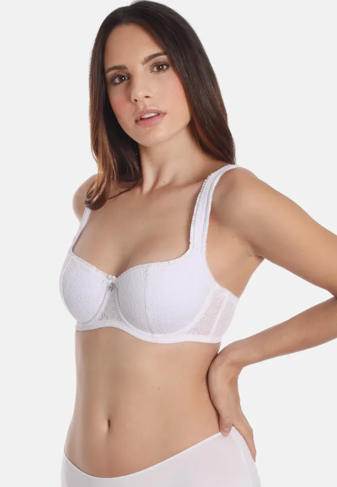 Sassa Balconette-BH edle Vollspitze, femininer Look