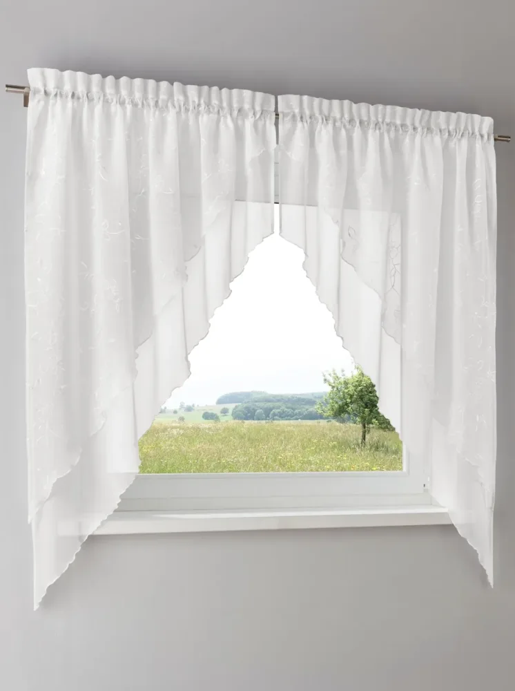 heine home Gardine Stangendurchzug 1 Stk. tlg.