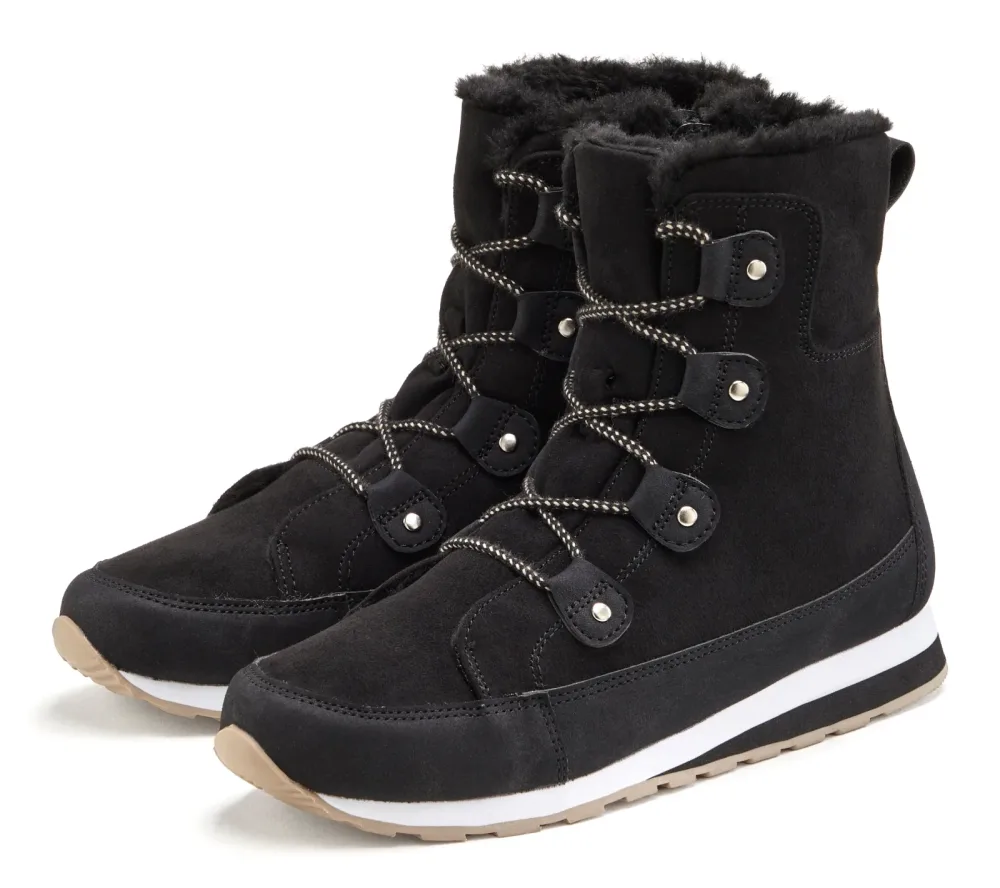 Vivance Stiefelette mit Warmfutter, Winterstiefel, Stiefel, Boots VEGAN